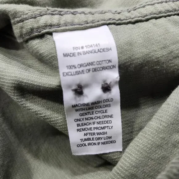 ❤️NWT❤️ Alpine Design Olive Men's Casual Button Down Shirt - Picture 13 of 14